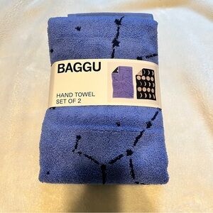 Baggu Hand Towel Set of 2 - NWT - Constellation Print ONLY